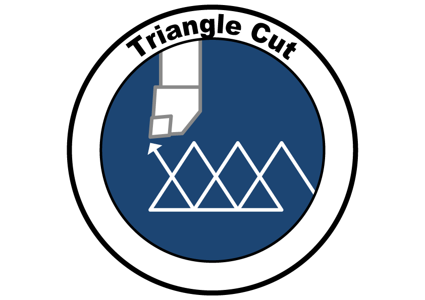 Triangle Cut Icon