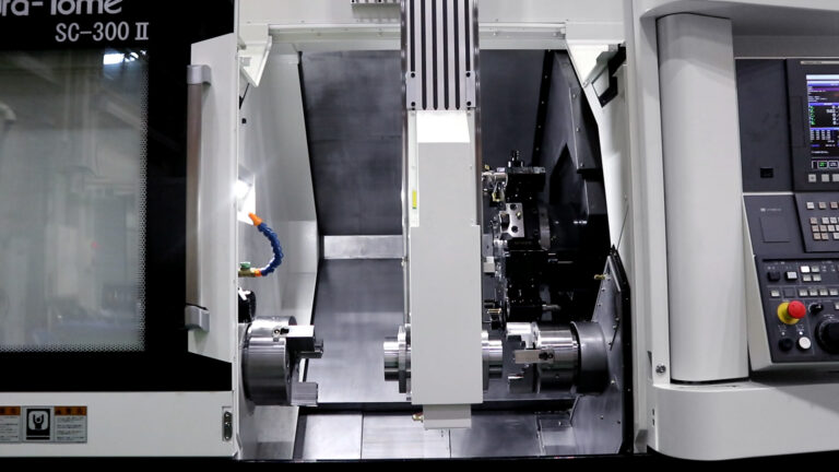 Image of the Nakamuar-Tome's gantry robot named GR-210 High -Speed, which is one of the industrial robots 